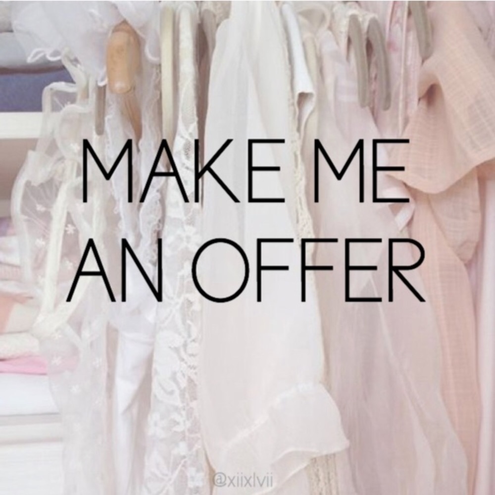 Need to clean out my closet before moving! Offer!